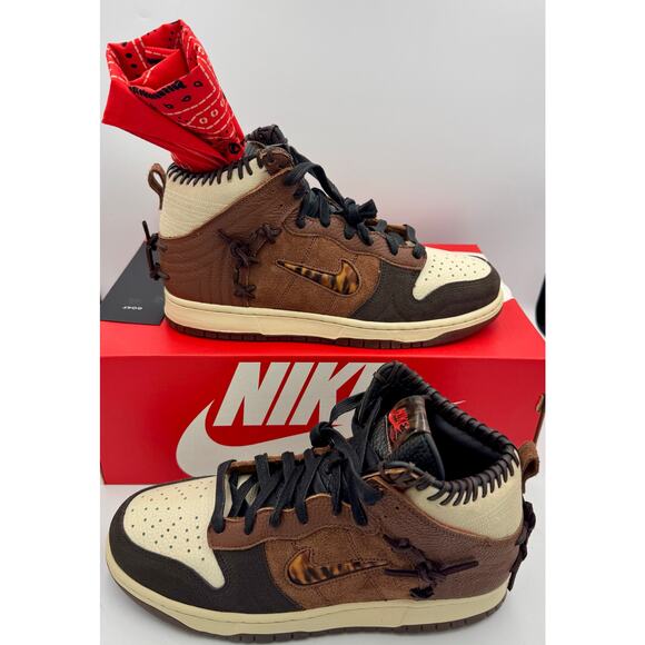 Nike Bodega Legend Dunk Men’s Size 10 CZ8125 200 # 399 - Picture 4 of 8